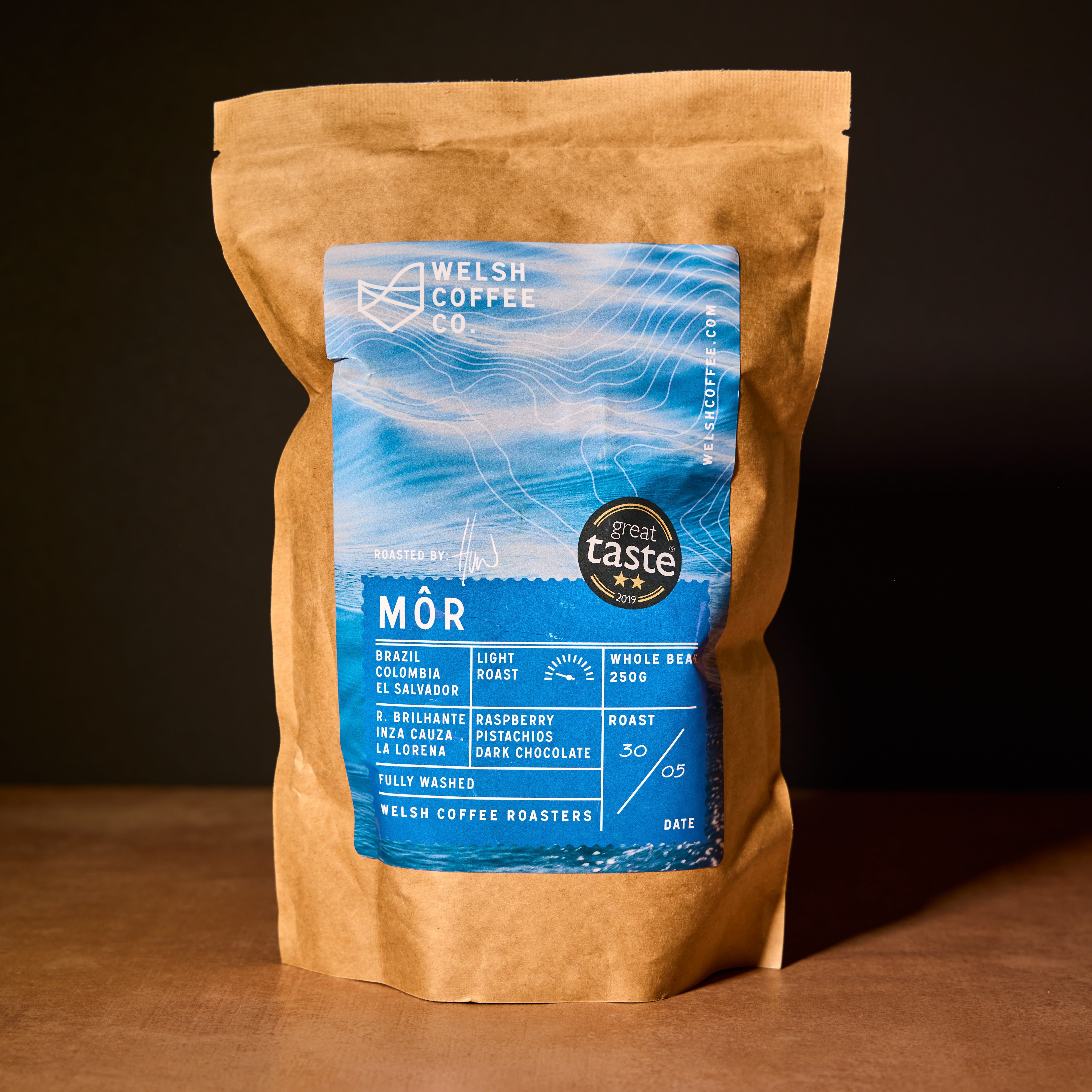 Welsh Coffee Co. Môr Gower coffee beans, 250g